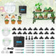 Automatic Plant Waterer Indoor, Indoor Plant Watering Devices with 2 self-Priming Pump, Automatic drip Irrigation kit with 20 Adjustable droppers， self Watering System, programmable Timer