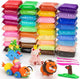 CiaraQ Modeling Clay Kit - 36 Colors Air Dry Ultra Light Clay, Safe & Non-Toxic, Great Gift for Kids.