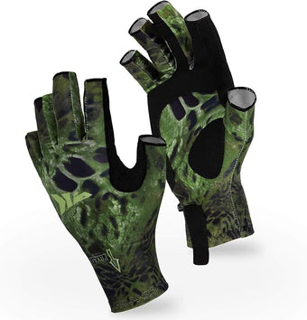 KastKing Sol Armis Sun Gloves UPF50+ Fishing Gloves UV Protection, Sun Protection for Outdoor, Kayaking, Rowing