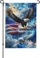 Flying Garden Flag 12x18 Inch Double Sided All-Weather Polyester Outdoor Flag For Patio Lawn Yard And Garden Welcome Decor