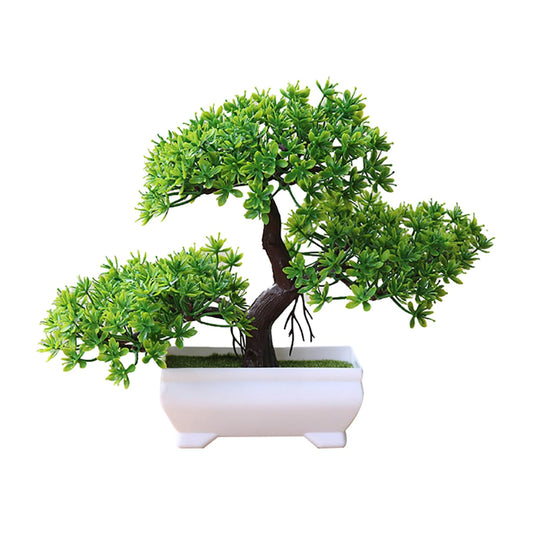 Talent Star Artificial Bonsai Tree Juniper Faux Plants Indoor Small Fake Plants Decor with Pots for Home Table Office Desk Bathroom Shelf Bedroom Living Room Farmhouse Decorations Wedding Tabletop Gr
