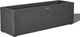 TerraDeco 31 Inch Rectangular Concrete Planter,Durable All-Weather Use with Drainage Holes,Large Rectangular Planter for Outdoor Indoor Plants