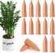 APPD Terracotta Watering Stakes15 Pack Automatic Plants Watering Devices Terracotta Self Watering Spikes for Wine Bottles Great for Indoor & Outdoor Plants