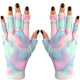 ManiGlovz - The Original UPF 50+ UV Light Protective Nail Gloves |Gel Manicure Gloves and Anti UV Fingerless Gloves for Women | Can be Used as Sun Protection Gloves for Driving| Holographic Happiness