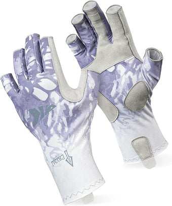 KastKing Sol Armis Sun Gloves UPF50+ Fishing Gloves UV Protection, Sun Protection for Outdoor, Kayaking, Rowing
