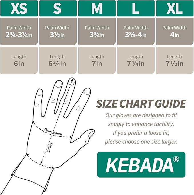 Kebada W5 Work Gloves Bulk Pack (60 Paris), Foam Nitrile Coated Working Gloves with Grip, Knitted with Spandex and Nylon, Ideal for Delivery, Warehouse, XS