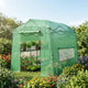 8.5 x 7 ft Pop-up Greenhouse, Walk-in Green House for Indoor Outdoor