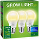 Briignite Grow Light Bulbs, LED Grow Light Bulb A19 Bulb, Full Spectrum