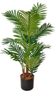Artificial 3 Feet Areca Palm Tree with Realistic Leaves and Adjustable Branches Faux Palm Tree Pot, Fake Plants for Home, Office, Living Room, Kitchen, Bedroom, Balcony Decor