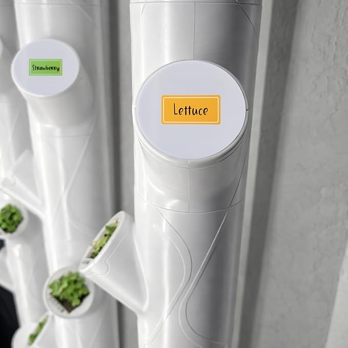 EBaokuup 24 Pcs Hydroponics Pod Caps with Colored Lables, Grow Cubes Cap Compatible with yPod, Plant Grow Pods Cover for Garden Hydroponics Growing System