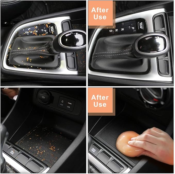 TICARVE Cleaning Gel for Car Detail Putty Car Vent Cleaner Putty Gel Detail Auto Tools Car Interior Cleaner Cleaning Mud for Car and Keyboard Cleaner Slime 2024 Upgrade