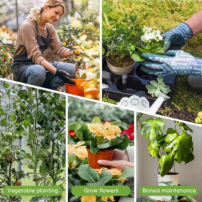 10 Pack Stackable Monstera Plant Support, Garden Plant Support Stakes for Indoor Outdoor Plants, Climbing Plant Support Structures Plant Holder Stick Moss Pole for Support Tall Potted Plants