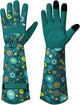 Gardening Gloves for Women Long Sleeve Garden Gloves Ladies Light Protective Gloves for Yard & Outdoor Work