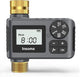 Insoma Water Timer for Garden Hose with Brass Inlet & Outlet, Hose Timer with AUTO/Manual/Rain Delay Mode, Outdoor Sprinkler Timers for Automatic Drip Irrigation System Yard Lawn Watering, 1 Outlet