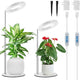Kullsinss Grow Lights for Indoor Plants, 80 LEDs Full Spectrum Plant Lights for Indoor Growing with 2 Mounting Options, 6/12/16H Timer, 3 Spectrum Modes, 9.8"-37" Height Adjustable Grow Lamp, 2 Pack