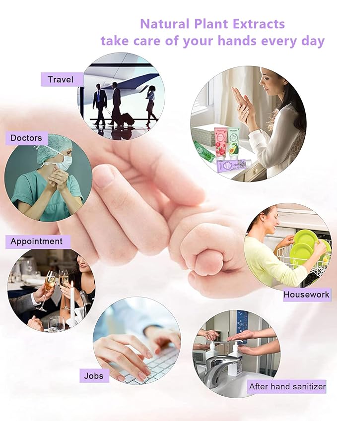20 Pack Mini Body Lotion Gift Bulk for Dry Skin,Travel Size Small Body Cream With Shea Butter Natural Fragrance Moisturizing Body Lotion for Women Men,Valentines Day Gifts for Her Thank You Gift
