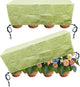 EJW Planter Cover, Plant Covers Freeze Protection,4 Pack68.8 17.7" 15.7" Planter Covers for Winter, Frost Cloths for Outdoor Plants, Raised Bed Covers for Winter.