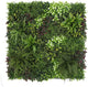 ULAND Artificial Plant Wall Panels, 1pc 40"x40" Greenery Grass Wall Backdrop Decoration, Faux Ivy Leaves Outdoor Privacy Fence Covering (B083)
