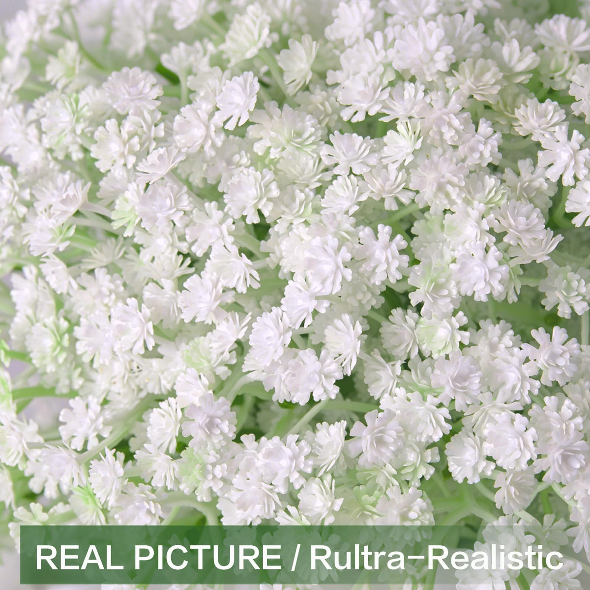 400PCS Babys Breath Fake Flowers,Faux Baby Breaths Artificial Flowers Bulk