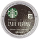 Starbucks K-Cup Coffee Pods—Dark Roast Coffee—Caffè Verona for Keurig Brewers—100% Arabica—4 boxes (96 pods total)