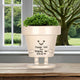 KIUGCO Funny Smiley Face Planter Pots with Drainage - Unique Cute Resin Flower Pot for Indoor Outdoor Plants Succulents Cactus Teacher Appreciation Gifts