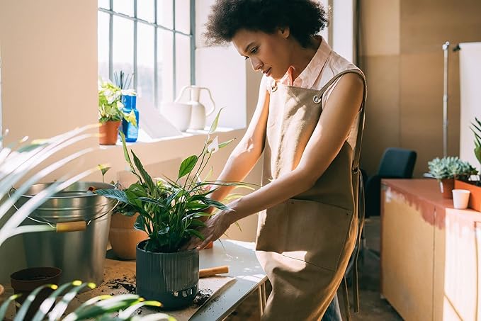 Gardenera's Peace Lilies Potting Mix - Ensure Peace Lily Health with Gardenera's Expertly Blended Soil Mix [5-Quart Bag]