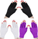 Syhood 3 Pair UV Gloves for Nail Lamp Upf50+ UV Fingerless Protection Glove for Gel Manicures Art Protect Hand from Nail Lamp