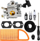 HUZTL BR600 BR550 Carburetor Air Filter Tune Up Kit for Stihl BR 600 BR700 BR500 Backpack Leaf Blower Parts Replaces ZAMA C1Q-S183 4282 120 0606 0607 0608 0611