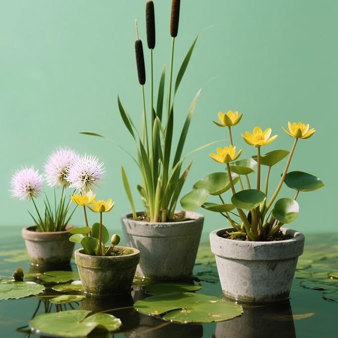 Doter Aquatic Plant Soil for Lotus & Pond Plants/Aquaquarium Substrate 6.6 LBS- Natural Organic Growing Medium for Hydroponic Plants & Water Gardens | Aquarium Safe Nutrient-Rich