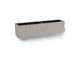 BALCONERA Cottage 80 Sand Brown, Self-Watering Window Box (Railing Planter), H7.5 L31.5 W7.5 in