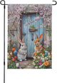 Easter Garden Flag 12x18 Inch Double Sided All-Weather Polyester Outdoor Flag For Patio Lawn Yard And Garden Welcome Decor