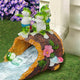 APX Frog Gutter Downspout Extensions, Decorative Splash Block Statue.