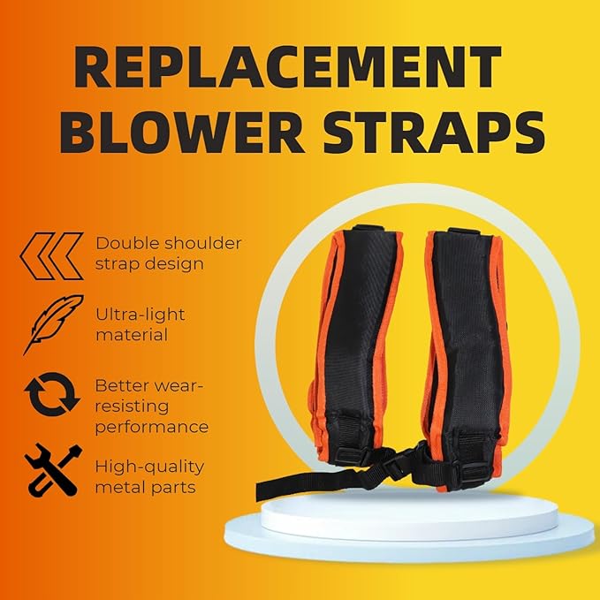 BR800 Harness Straps Replacement Fit for Sthil BR800X Backpack Leaf Blower Right Sholders 4283 710 9001 Left Sholders 4283 710 9002(Pack of 2)