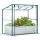 Ohuhu 4x2x1 FT Raised Garden Bed Outdoor with Cover, 3-in-1 Gardening Set