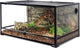 REPTI ZOO 50 Gallon Reptile Glass Terrarium Tank Double Hinge Door with Screen Ventilation Large Reptile Terrarium 36" x 18" x 18"(Knock-Down)