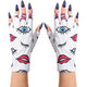 ManiGlovz - The Original UPF 50+ UV Light Protective Nail Gloves | Gel Manicure Gloves and Anti UV Fingerless Gloves for Women | Can be Used as Sun Protection Gloves for Driving | Lipstick and Lashes