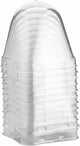 120 Pack Clear Humidity Domes, Vented Propagation Domes with Ventilation Holes, Transparent Seedling Domes Compatible with 2.7 Inch Seed Starter Pots for Seedlings Cuttings
