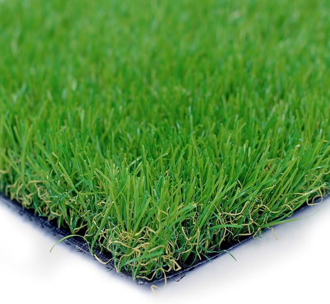 Petgrow Artificial Grass Turf 15FTX100FT- Realistic & Thick Synthetic Fake Grass Mat for Outdoor Garden Landscape Pet Dog Grass Rug Faux Turf