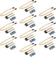 10pcs LM393 3.3V-5V Soil Moisture Detect Sensor Soil Moisture Sensor Soil Hygrometer Detection for Automatic Watering System Robot Smart Car