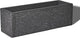 TerraDeco 24 Inch Rectangular Concrete Planter,Durable All-Weather Use with Drainage Holes,Large Rectangular Planter for Outdoor Indoor Plants