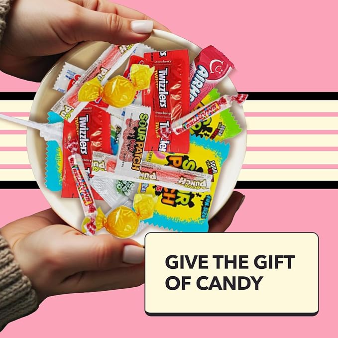 Bulk Candy Variety Pack - 3 lb - Bulk Candy Individually Wrapped - Assorted Mix - Lollipops, Hard, Fruity - Dulces - Big Bag for Party Favors