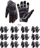 HANDLANDY Mens Work Gloves Touch screen, Utility Mechanic Gloves, Flexible Breathable Fit- Padded Knuckles & Palm