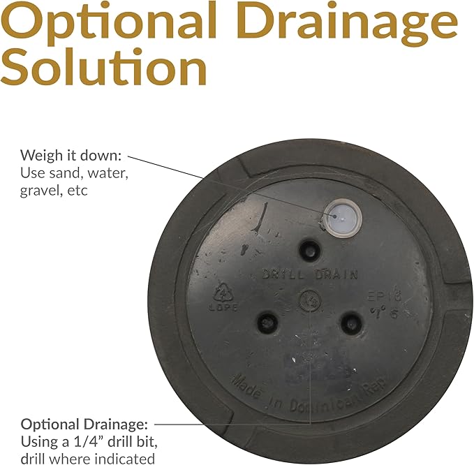 Sunnydaze 16-Inch Arabella Large Plant Pot - Polyresin Insulated Round Outdoor Planter with Drillable Drainage Holes - 2 Pack - Rust