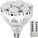 SANSI Dimmable Grow Light Bulb Full Spectrum, High PPFD 40W (600 Watt Equiv) with Remote, Auto On Off Timing 4 8 12 Hrs, Energy Saving Plant Light Bulb with E26 Base for Indoor Plants