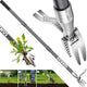 SOMOLUX 52'' Weed Puller Stand-up Weeder Weeding Tool for Gardening Heavy-duty Stainless Steel Claw with Long Metal Handle Weed Remove Tool for Lawn/Yard and Garden without Bending or Kneeling