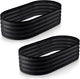 Plant & Plot Galvanized Raised Garden Beds Outdoor // 4×2×1 ft (2-Pack) Planter Raised Beds for Gardening, Vegetables, Flowers // Large Metal Garden Box // Patented Tool-Free Design (Black)