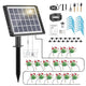 49FT Solar Drip Irrigation System, Auto Watering Kit for 15 Pots, Solar-Powered Plant Watering, 25 Timer Modes, 900ml/min Flow Indoor/Outdoor Garden, Balcony & Patio Irrigation System