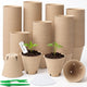 120 Pack 3.15 Inch Peat Pots Plant Starters for Seedling, Herb Seed Starter Pots Kits, Garden Germination Nursery Pot wit 30 Plant Labels, 2 Transplant Tools.