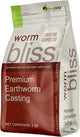 Worm Bliss (1 Qt) - Organic Worm Castings for Plants & Gardening - OMRI-Listed Earthworm Castings for Plants, Vegetables, Flowers, & Potting Soil - Organic Garden Fertilizer Rich in Nutrients