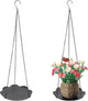 ZYUXUAN Hanging Planter for Indoor Outdoor, Plant Hanger, Hanging Plant Holder, Plant Pot Shelf Basket for Window Wall Ceiling Garden with Chains and Hooks, 2Pcs (Leaf)